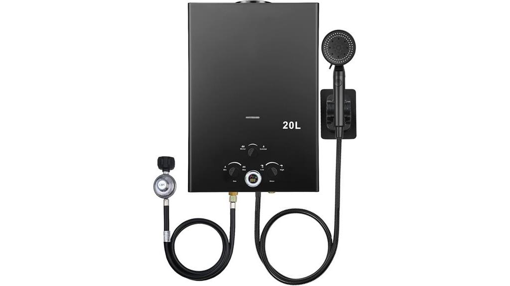 high capacity digital heater