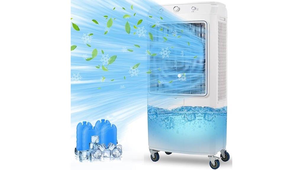 high capacity evaporative cooler