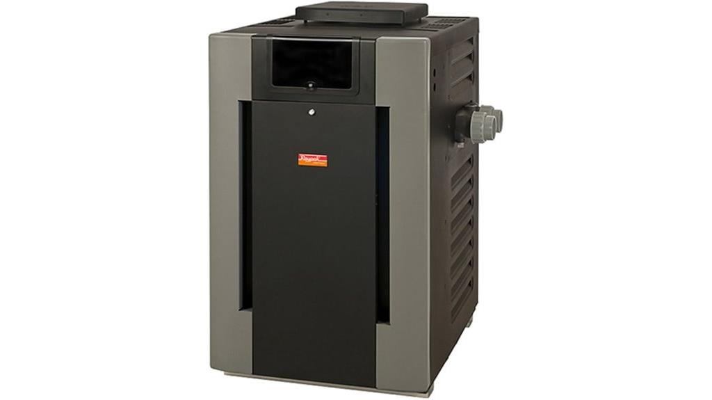 high capacity gas pool heater