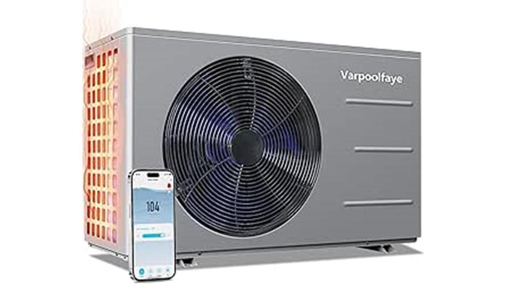 high capacity pool heater