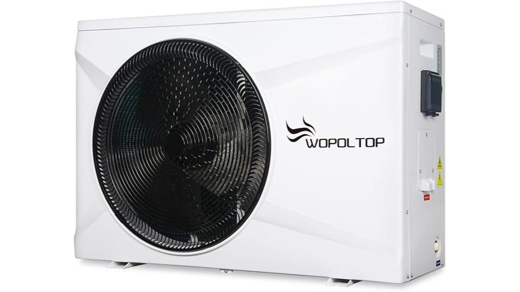 high performance wifi pool heater