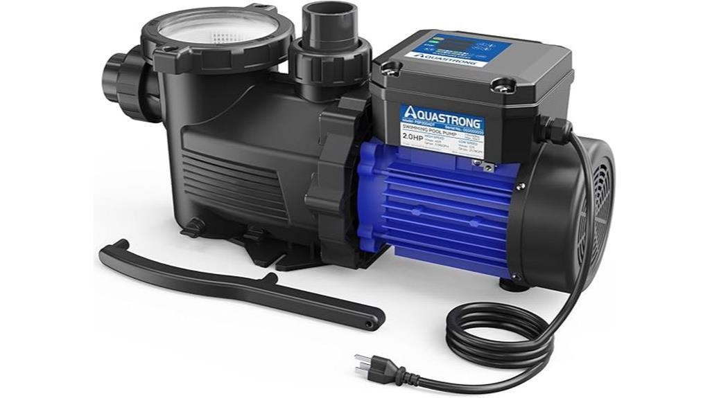 high power pool pump