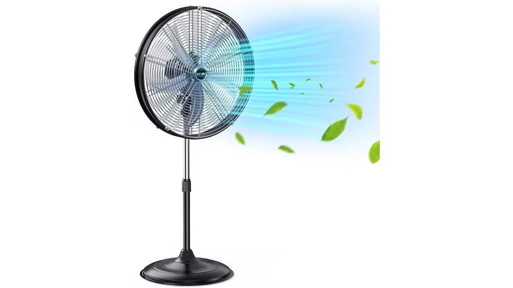 high velocity pedestal fan