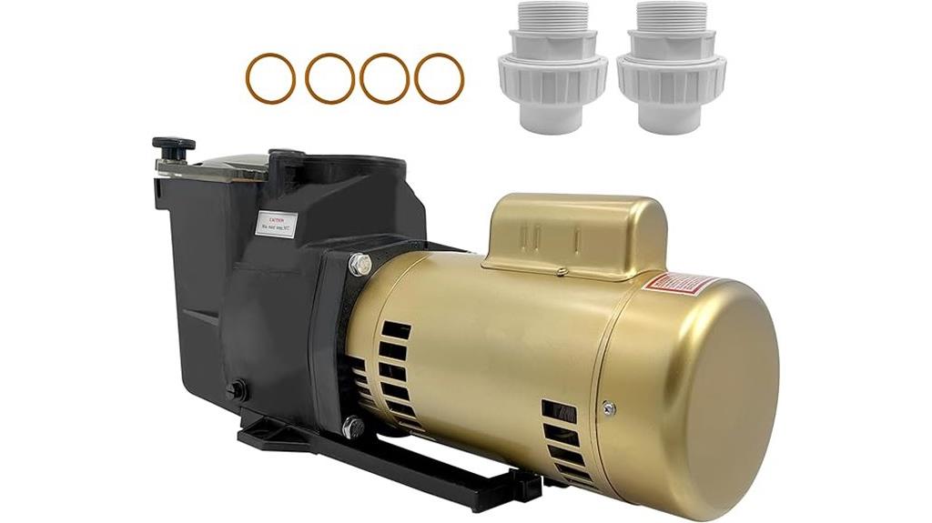 high voltage pool pump
