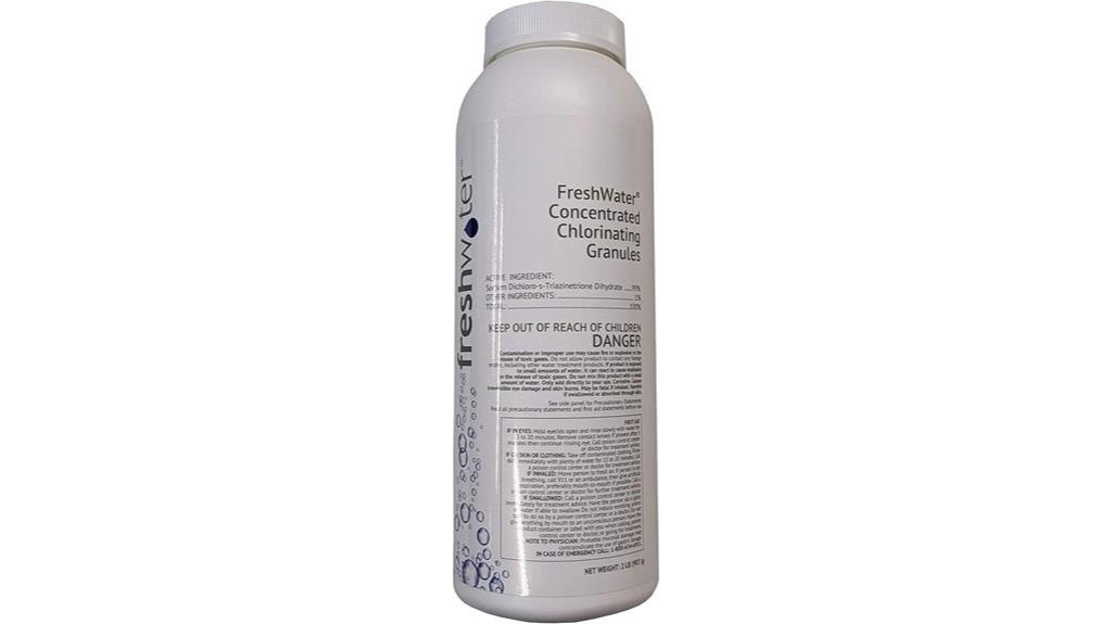 hot spring chlorine granules