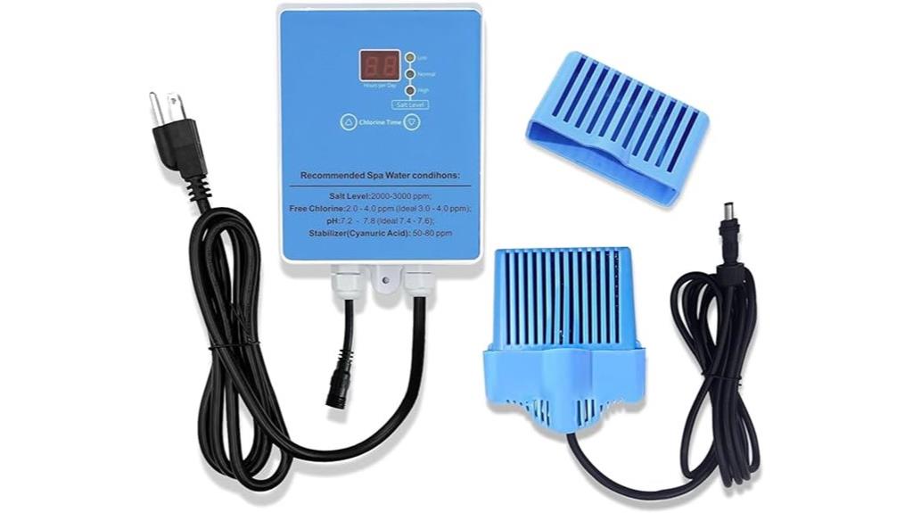 hot tub salt system conversion