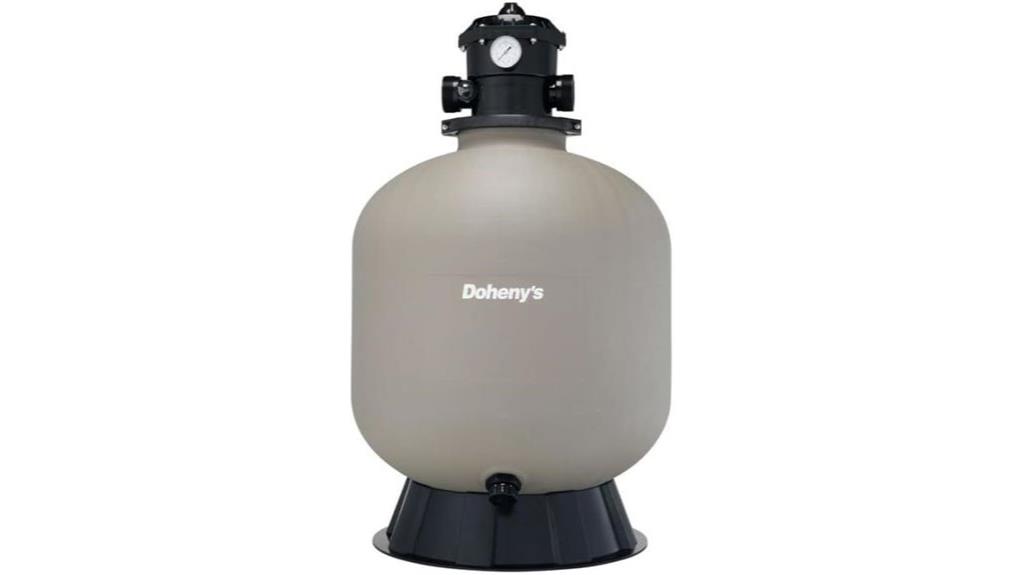 in ground pool sand filter