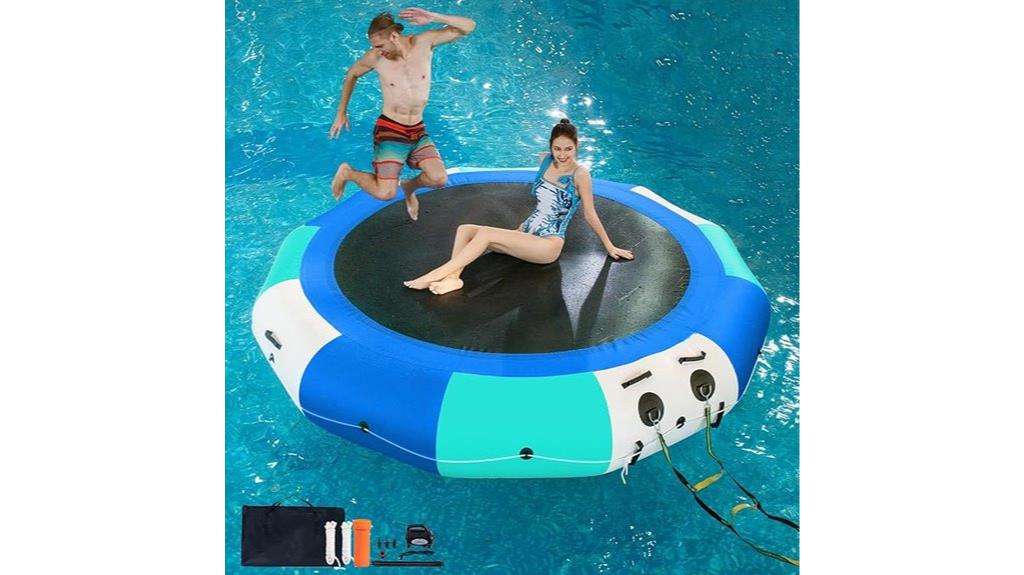 inflatable 10ft water trampoline