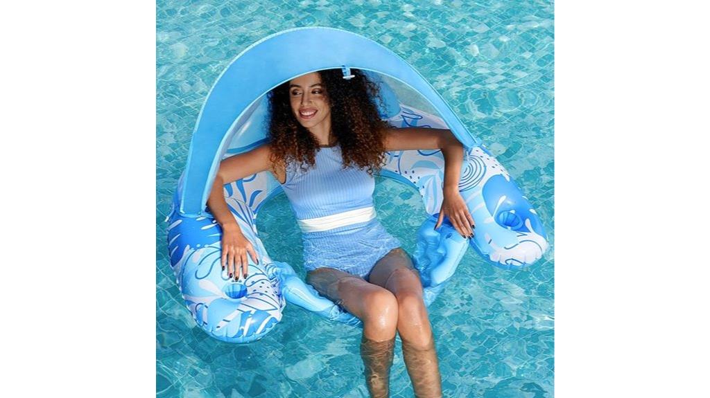 inflatable adult pool float