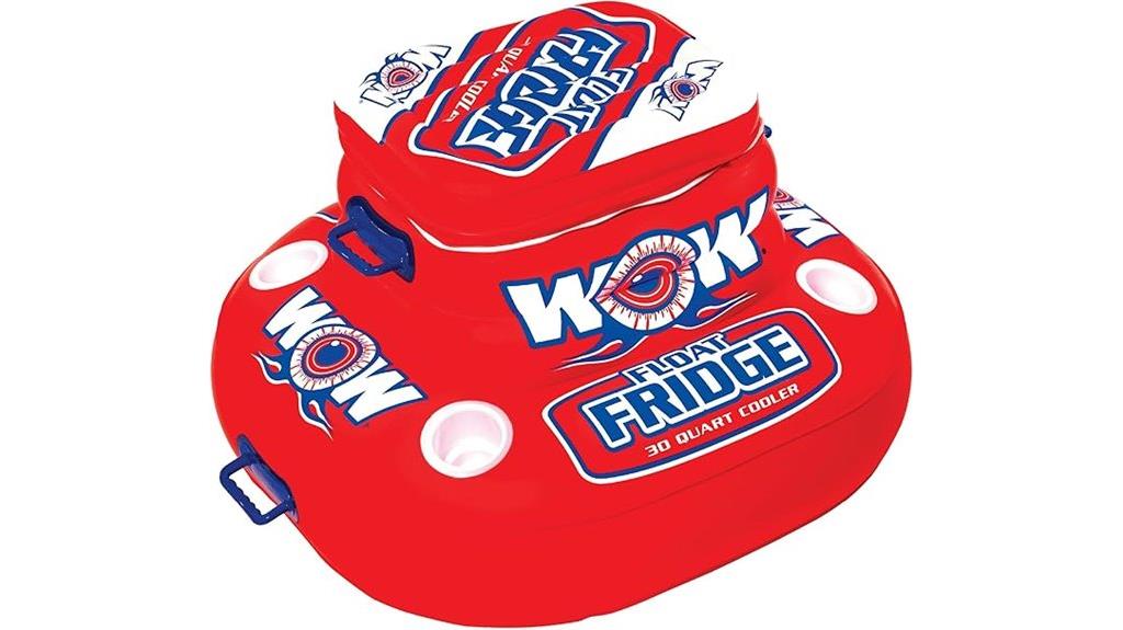 inflatable cooler with cups
