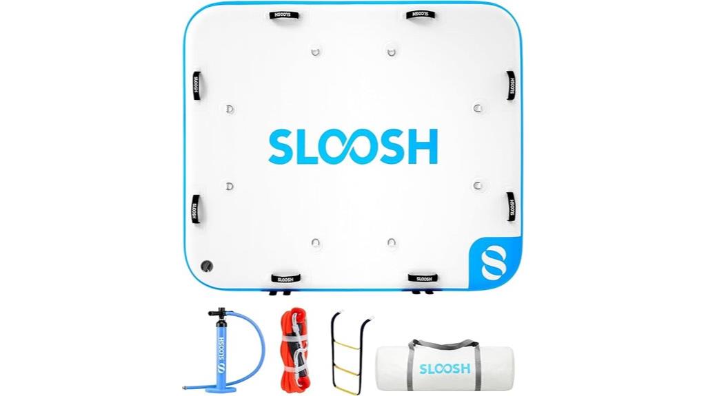 inflatable dock platform