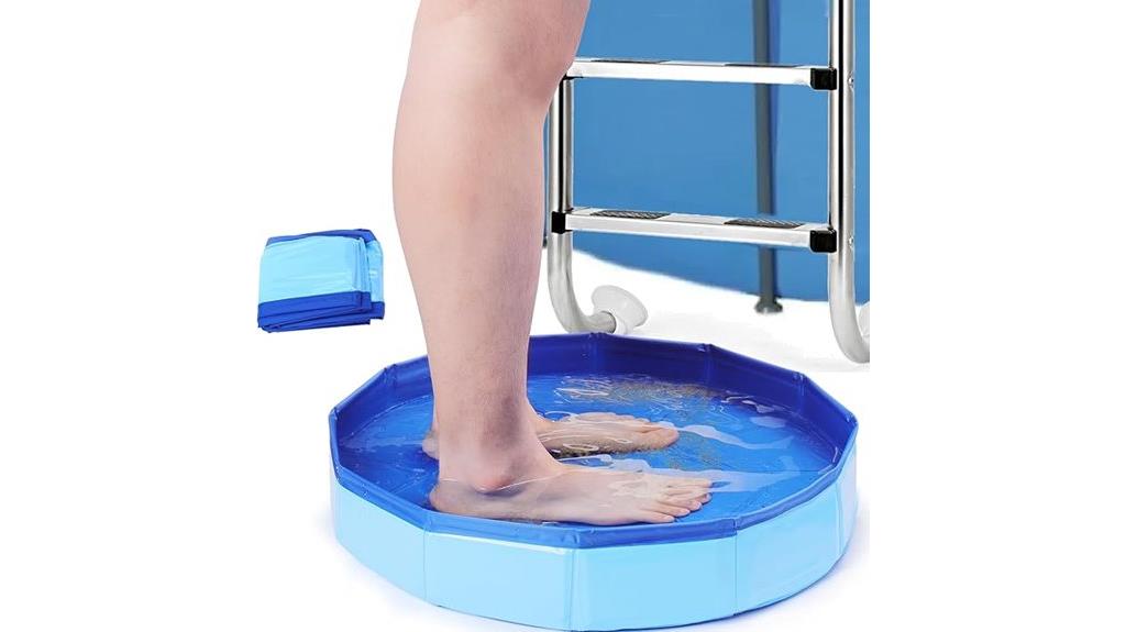 inflatable foldable foot bath