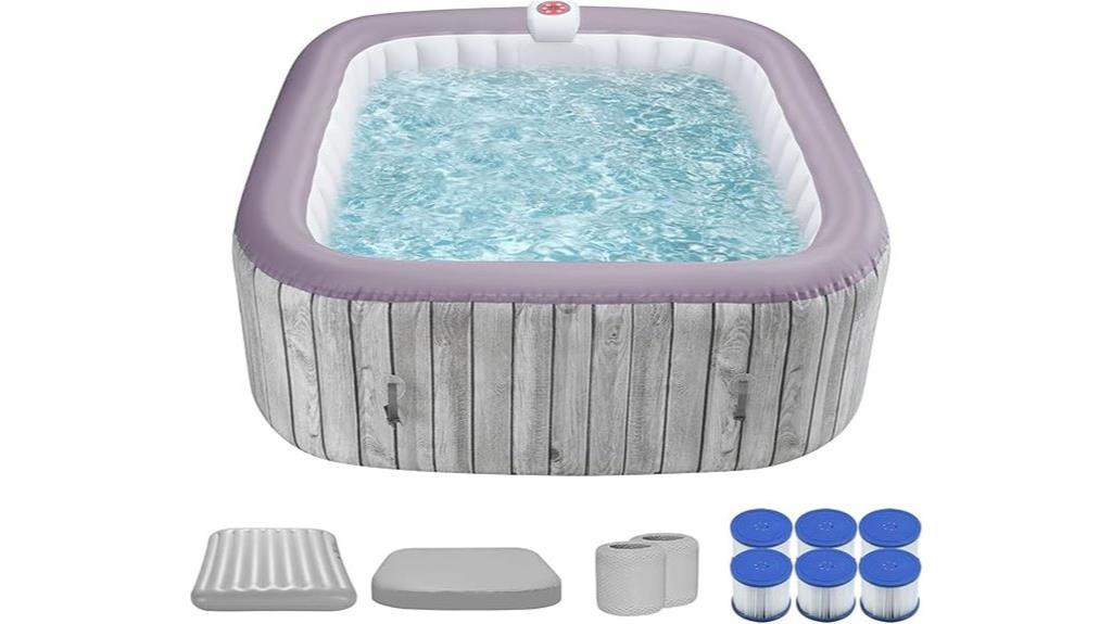 inflatable hot tub for adults