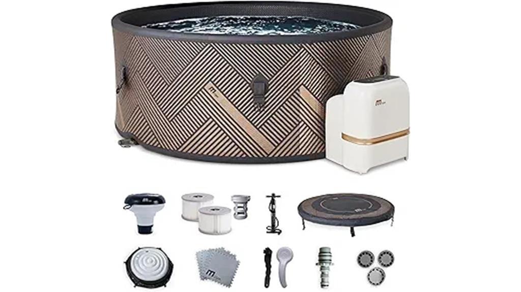 inflatable hot tub spa