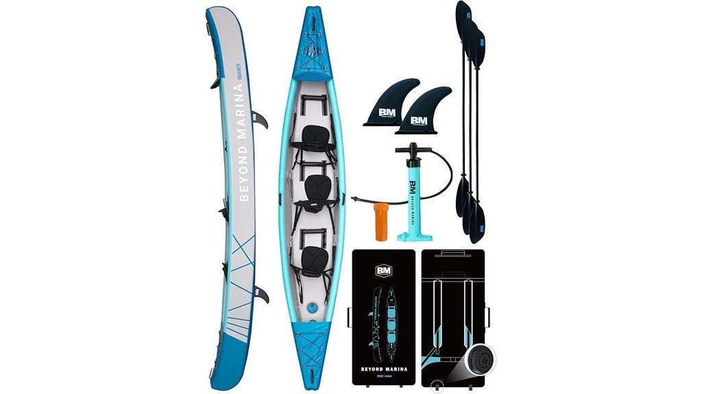 inflatable kayak for 3