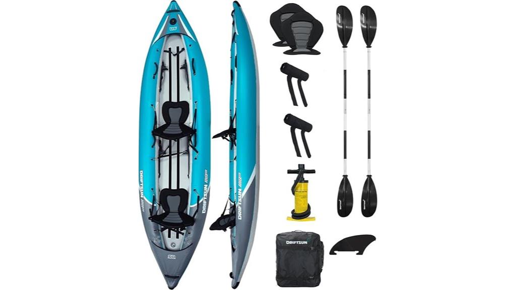 inflatable kayak for drifting