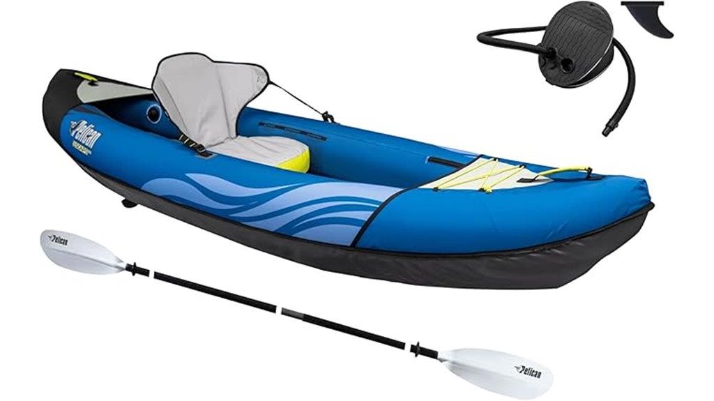 inflatable kayak for one or two