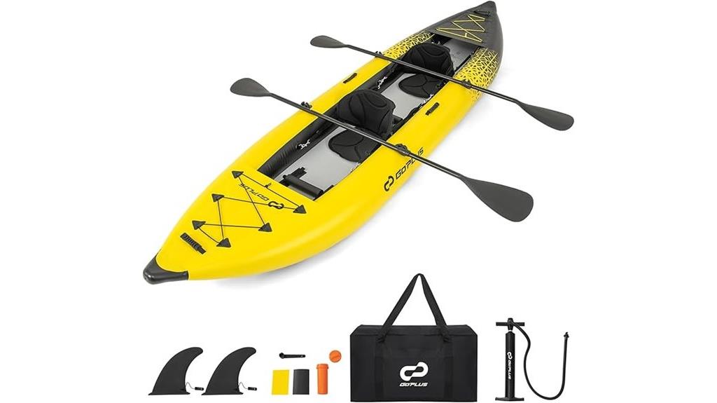 inflatable kayak for two