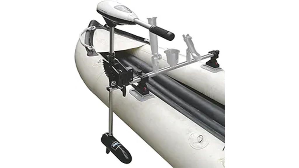 inflatable kayak motor mount