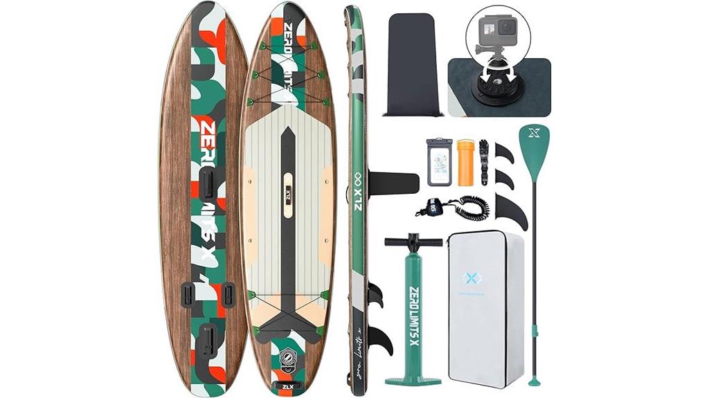 inflatable paddle board