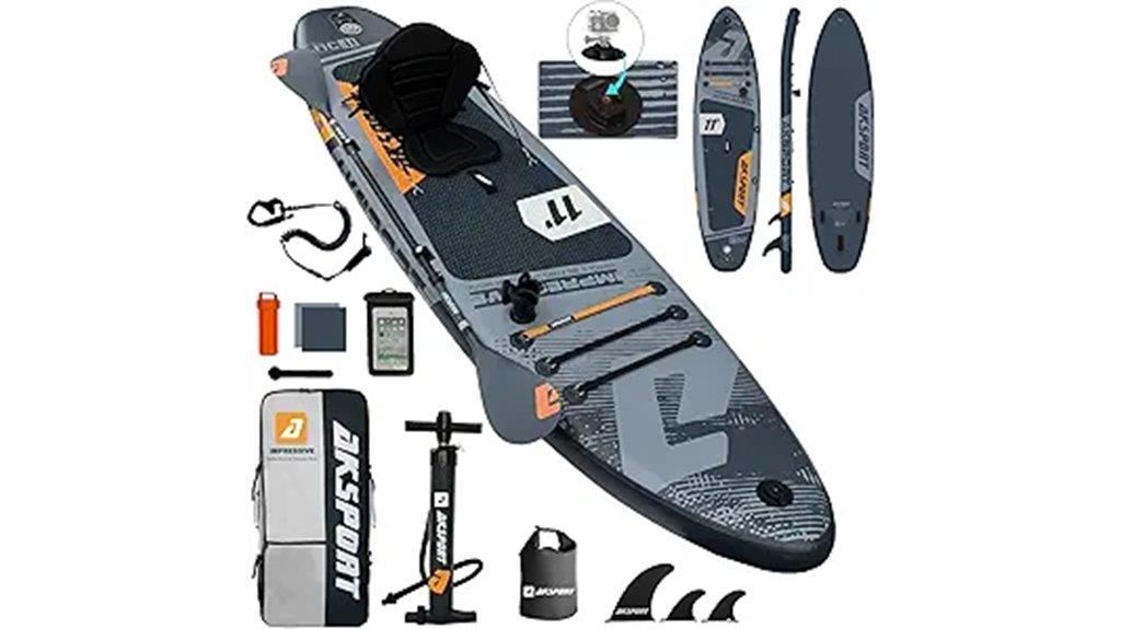 inflatable paddle board kit