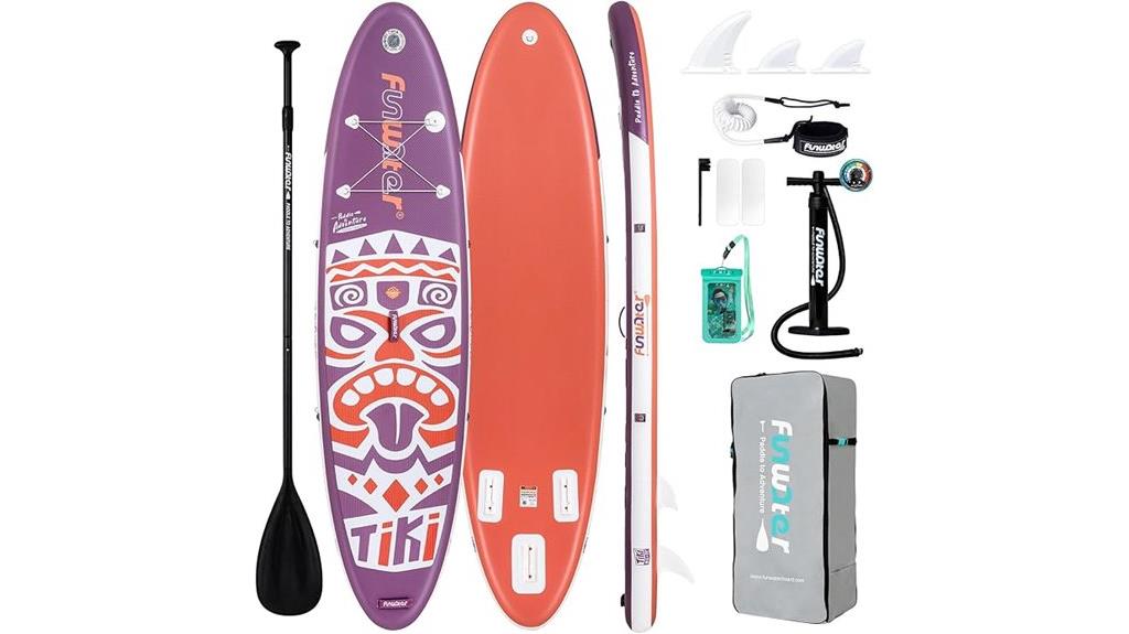 inflatable paddle board set