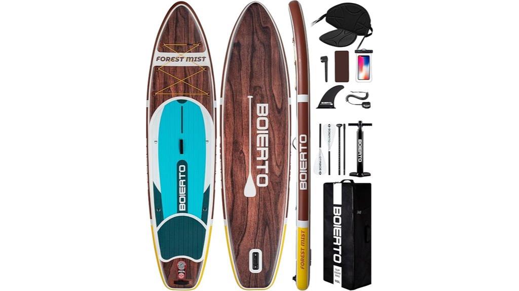 inflatable paddle board set