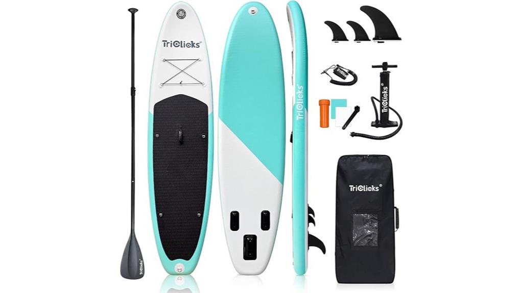 inflatable paddle board set