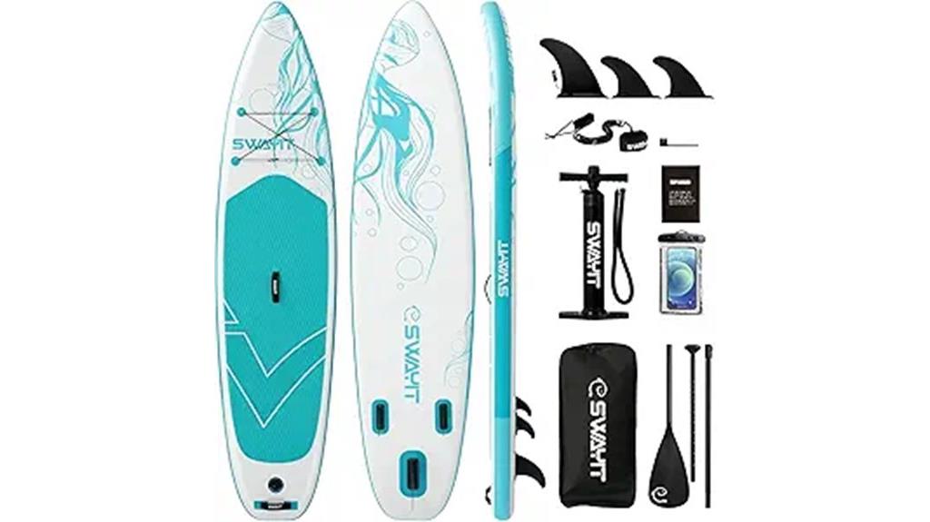 inflatable paddle board set