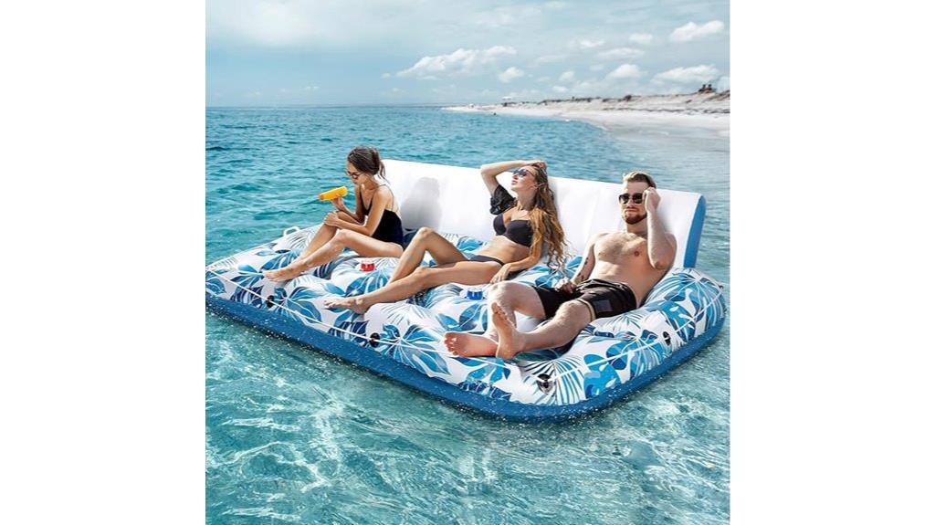 inflatable pool float lounger