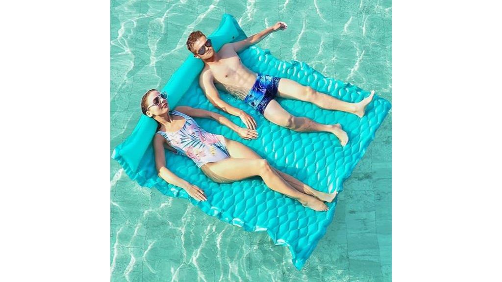 inflatable pool float mat