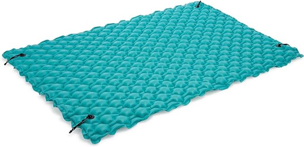 inflatable pool lake mat