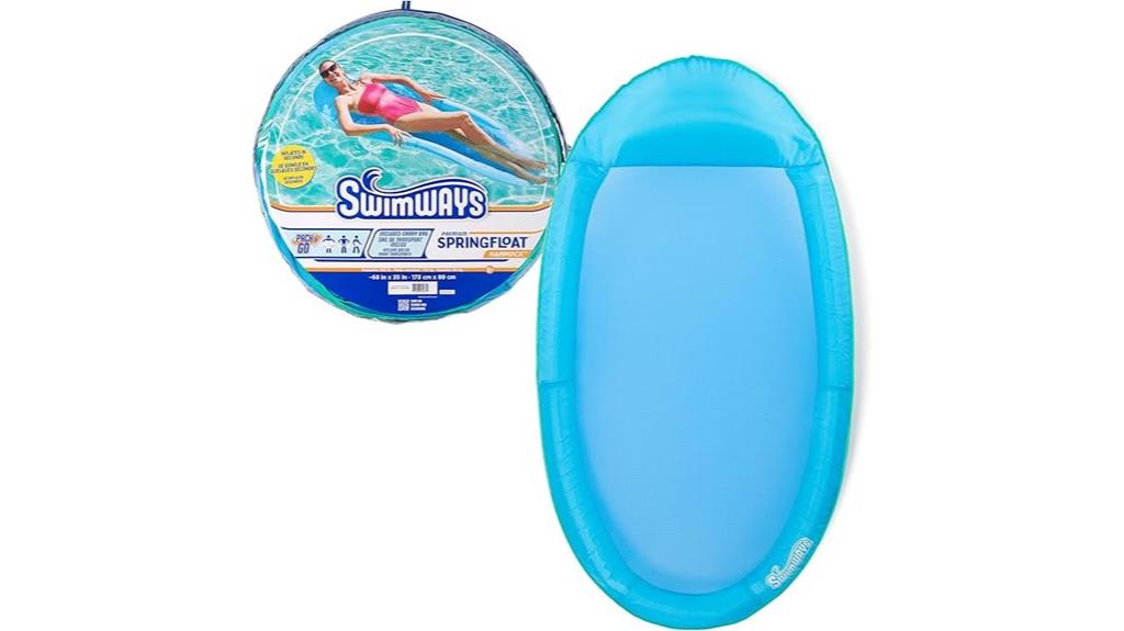 inflatable pool lounger