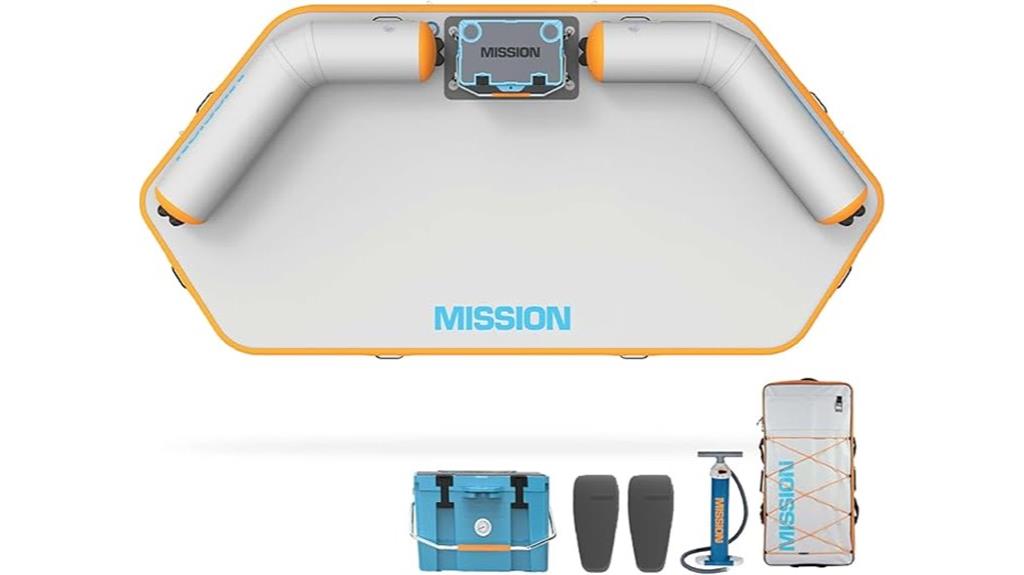 inflatable swim platform accessory