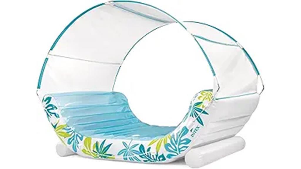 inflatable tropical lounge canopy