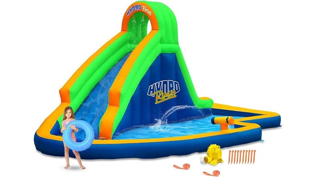 inflatable water slide blower