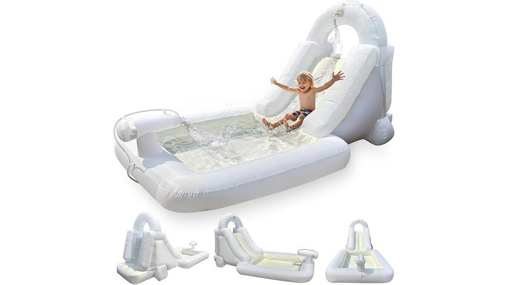 inflatable water slide park