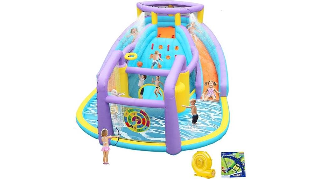 inflatable water slide park