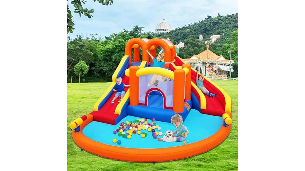 inflatable water slide park