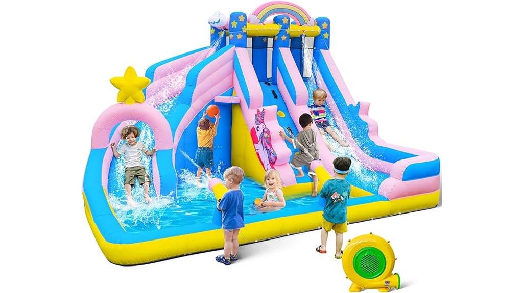 inflatable water slide park