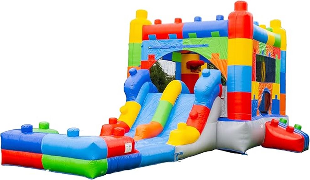 inflatable water slide