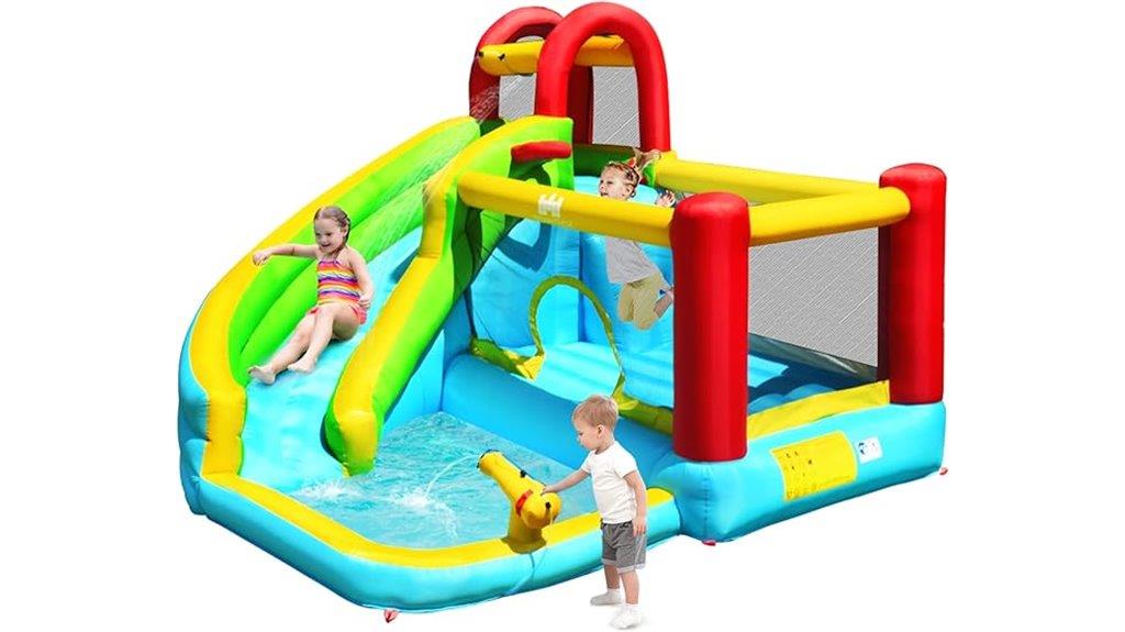 inflatable water slide