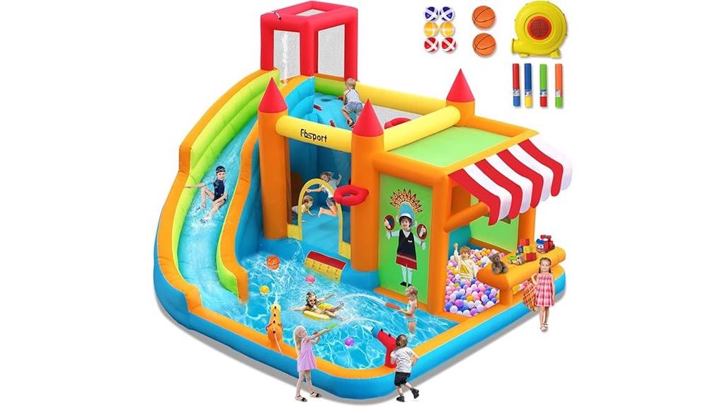 inflatable water slide