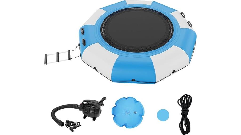 inflatable water trampoline bounce