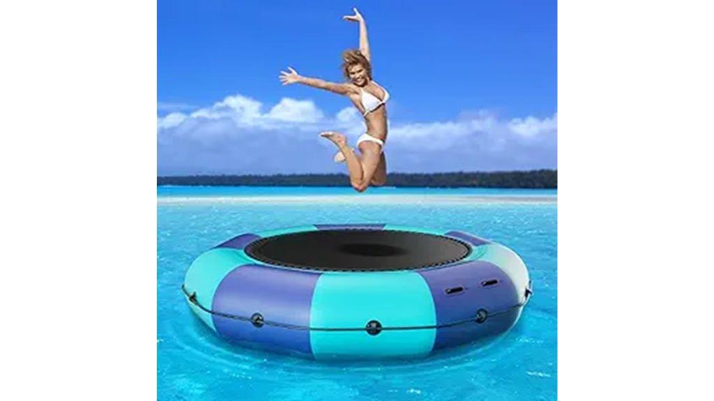 inflatable water trampoline set