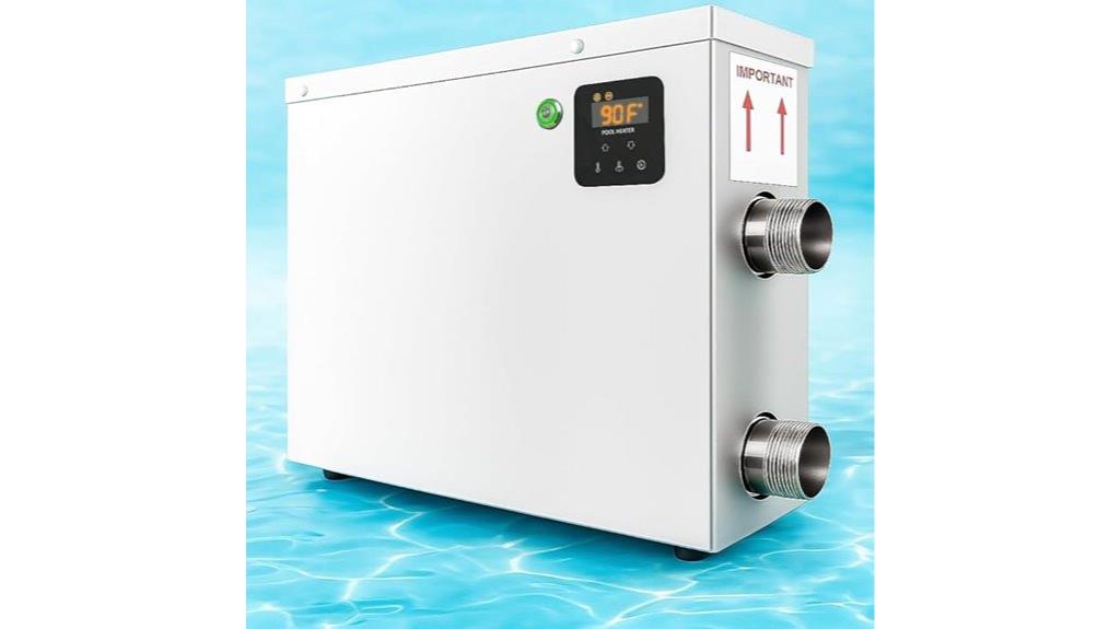 inground above ground heater