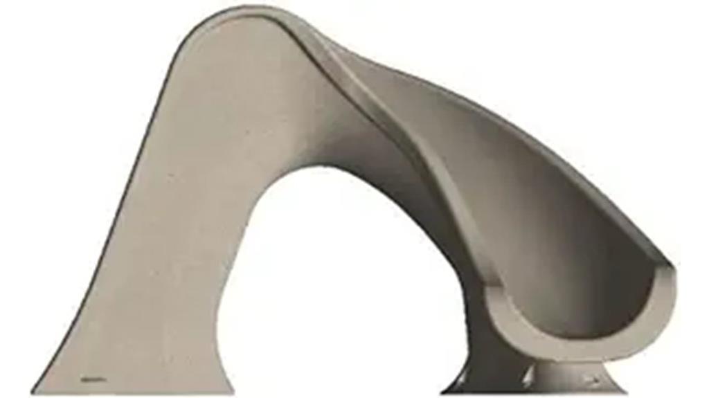 inground pool water slide