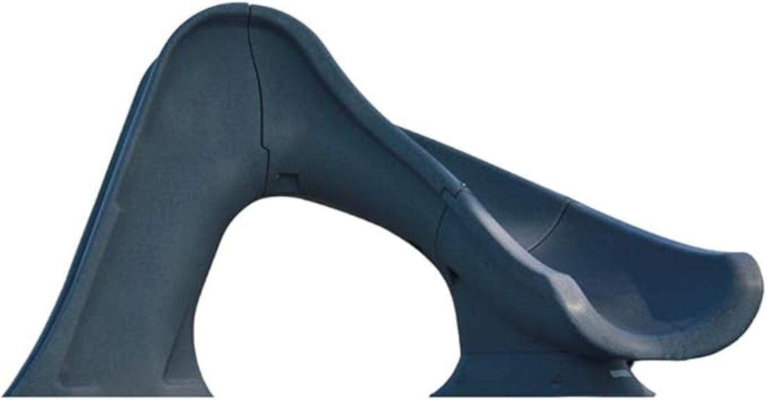 inground pool water slide