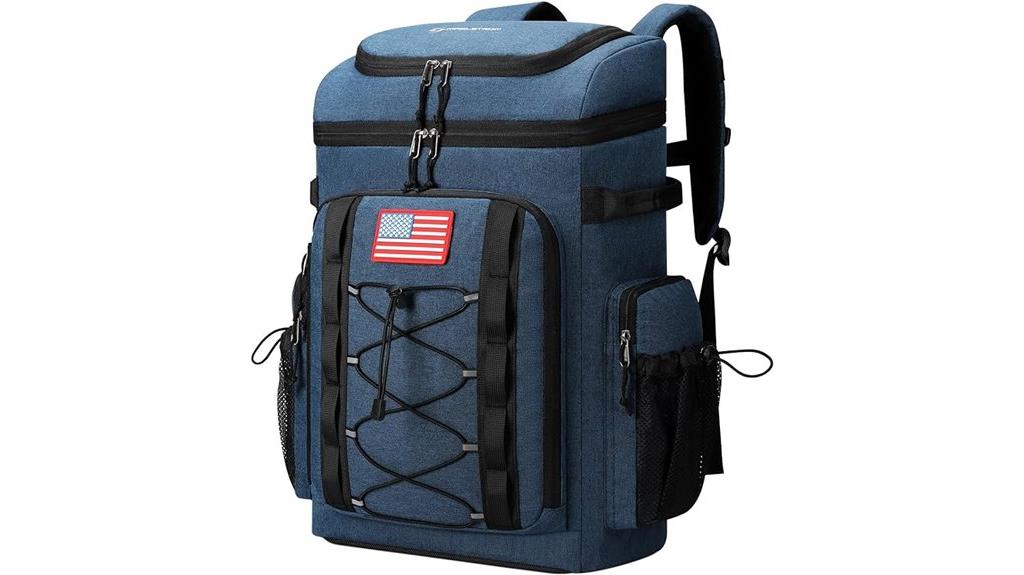 insulated leakproof cooler backpack
