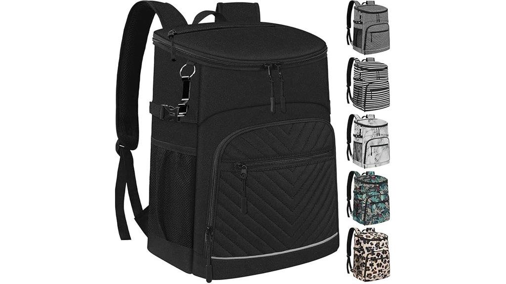insulated waterproof cooler backpack